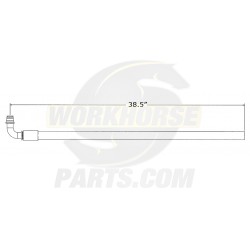 W0009679  -   Hose Asm Replacement (Reservoir to Pump)